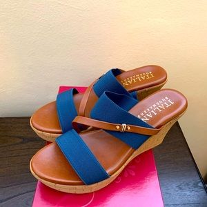 Italian Shoemakers Topanga Wedge Heel Sandal